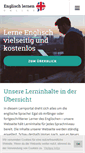 Mobile Screenshot of englisch-lernen-online.de